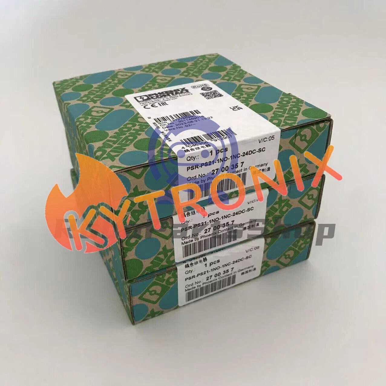 Phoenix Contact PSR-PS21-1NO-1NC-24DC-SC coupling relay 2700357 1pcs