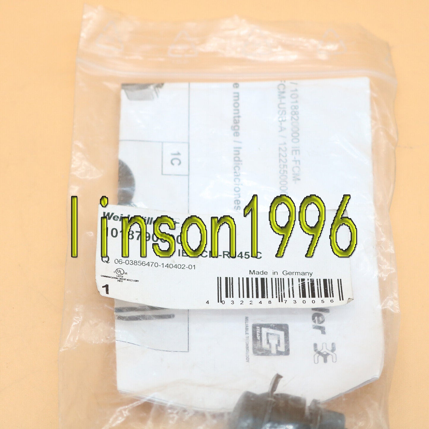 1018790000 Weidmuller IE-FCM RJ45 Fast Converter - WEIDMULLER