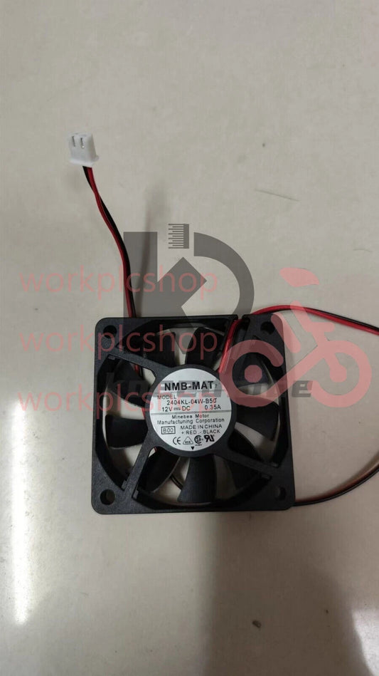 1 pcs NMB Fan 2404KL-04W-B50 DC 12V 0.35A 6010 6 CM 2 Wire Cooling Fan