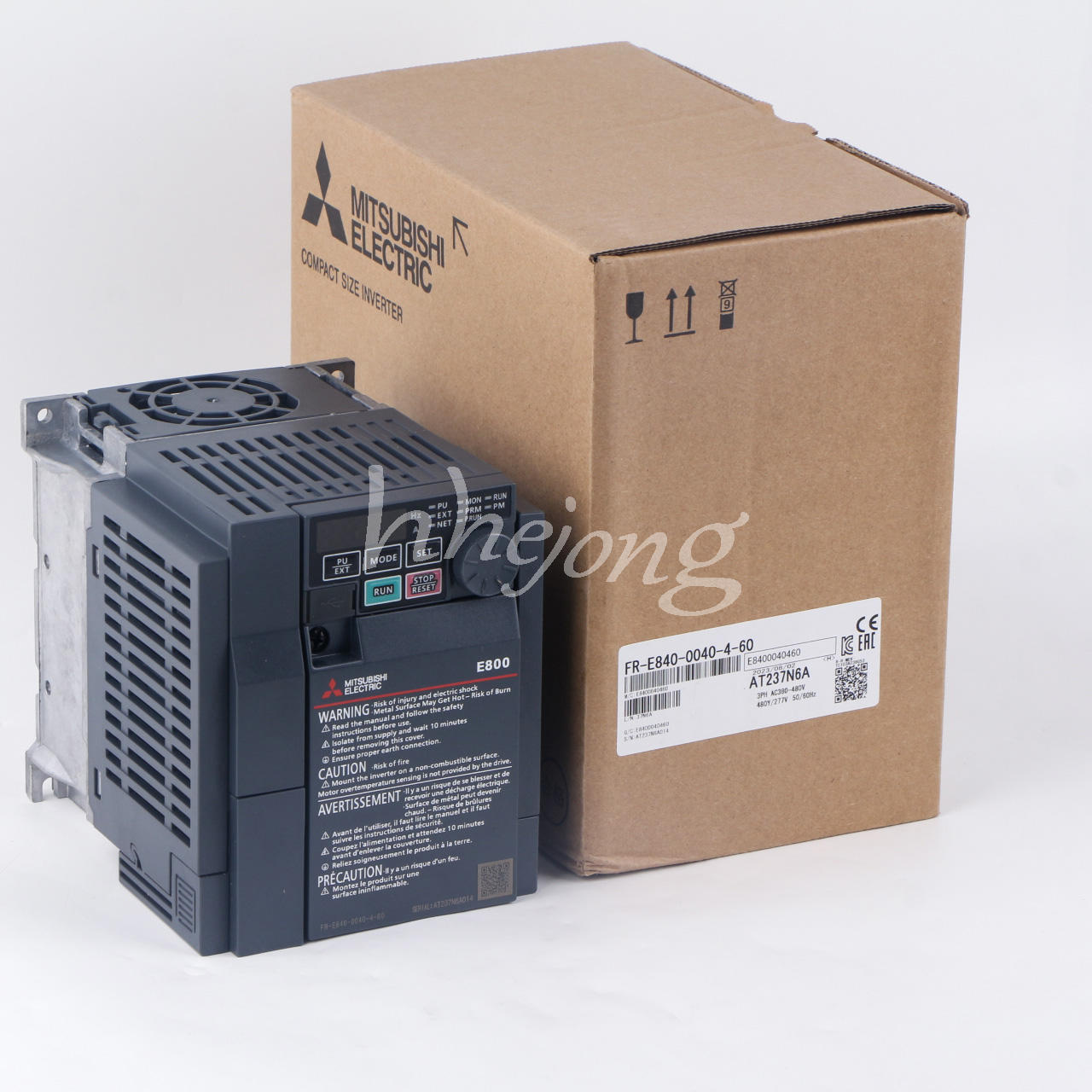 Mitsubishi Inverter FR-E840-0040-4-60 1.5KW - MITSUBISHI