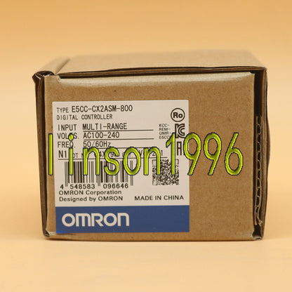Omron Temperature Controller E5CC-CX2ASM-800 100-240VAC 1 Year - OMRON