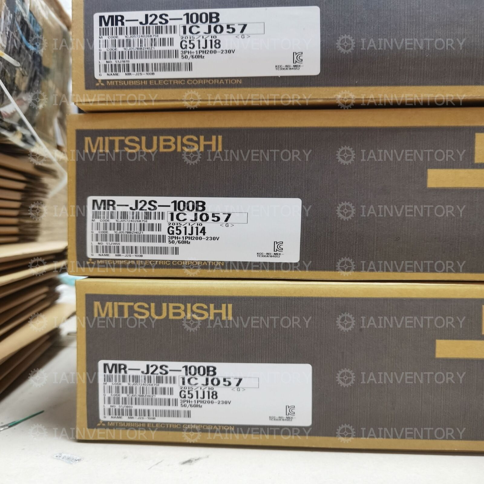 MITSUBISHI MRJ2S100B AC Servo Amplifier PLC Module - MITSUBISHI