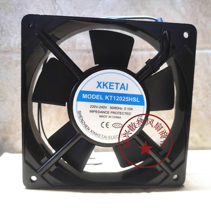 XKETAI KT12025HSL 220V-240V 0.10A 12CM Axial Cooling Fan