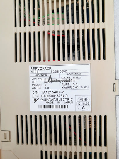 new 1PC YASKAWA Servo Driver SGDB-05VD SGDB05VD