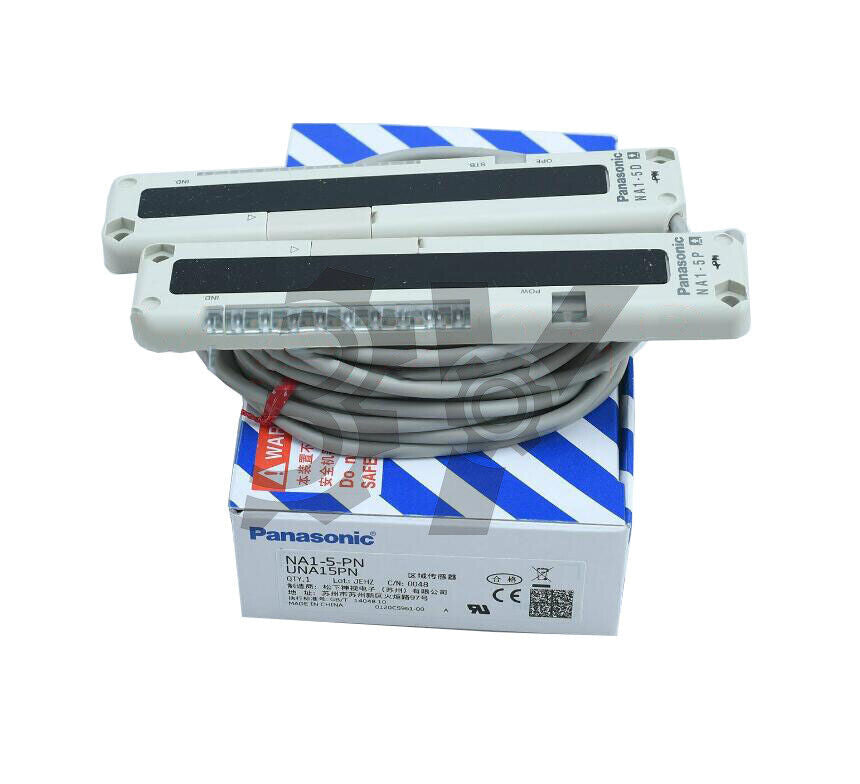 new One Panasonic SUNX NA1-5-PN (NA1-5D-PN+NA1-5P-PN) Area Sensor - PANASONIC