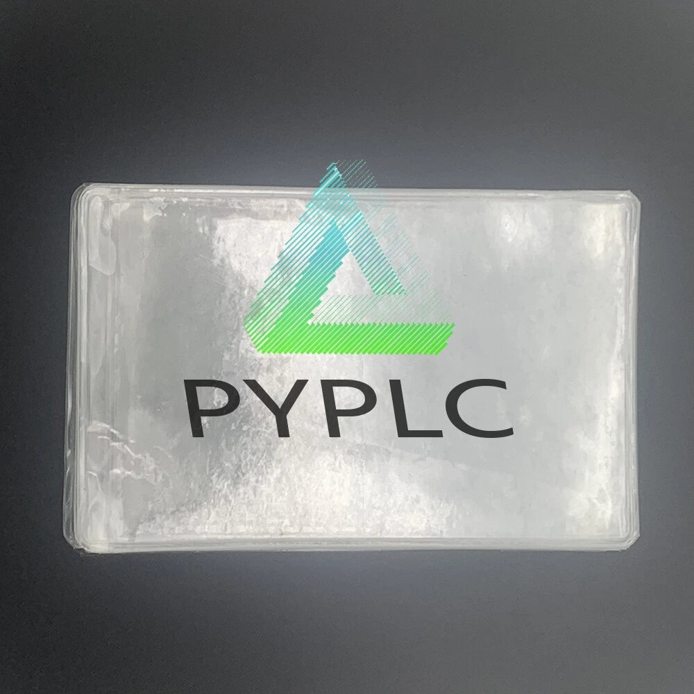 10PCS Soft Clear Plastic Card Sleeves Protectors for ID Cards