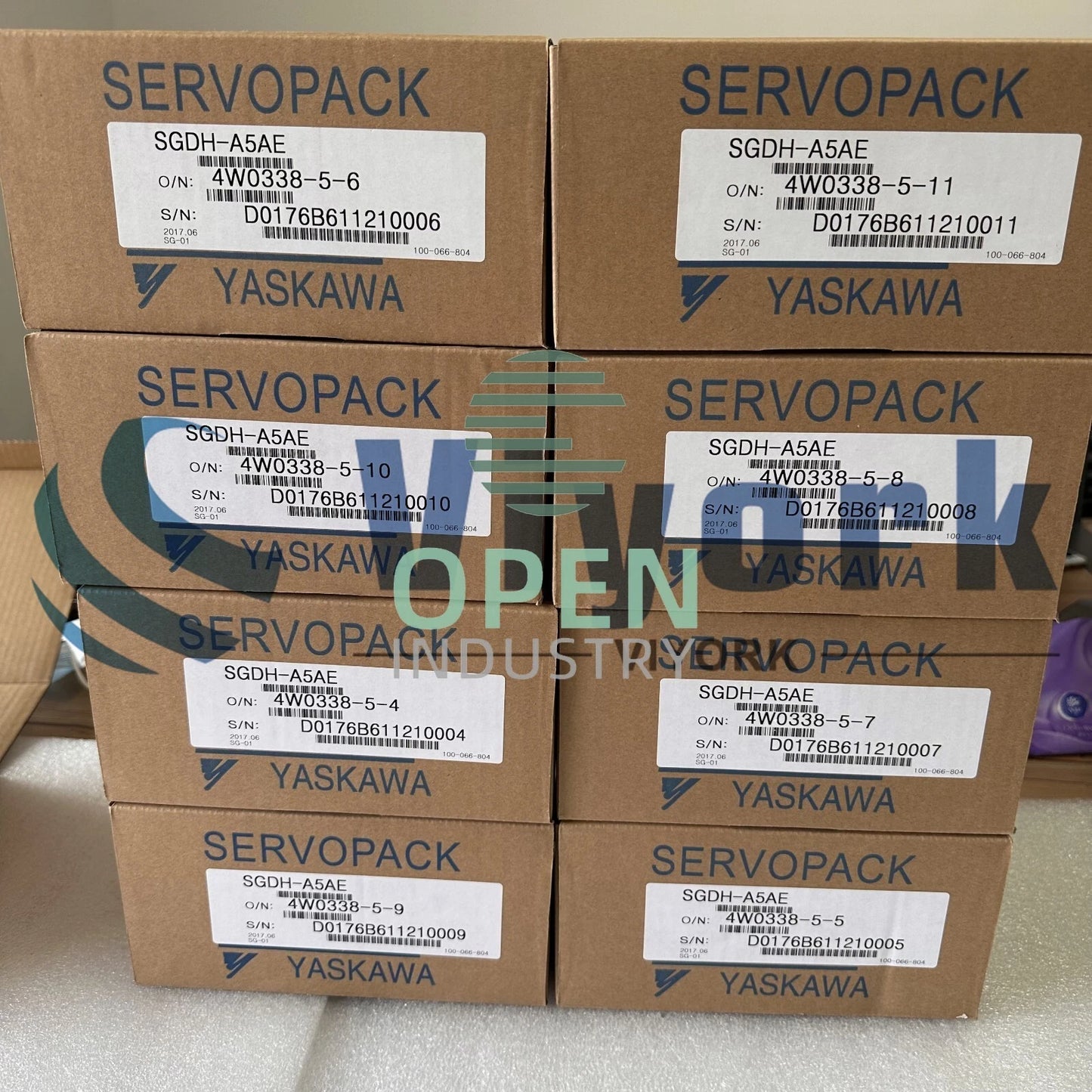 1PCS Yaskawa SGDH-A5AE SERVO DRIVE 200-230V IN 0-230V 50W