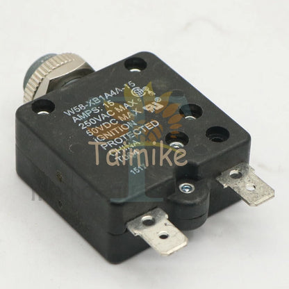 Tyco Electronics W58-XB1A4A-15 15A Reset Circuit Breaker 1PCS #MO