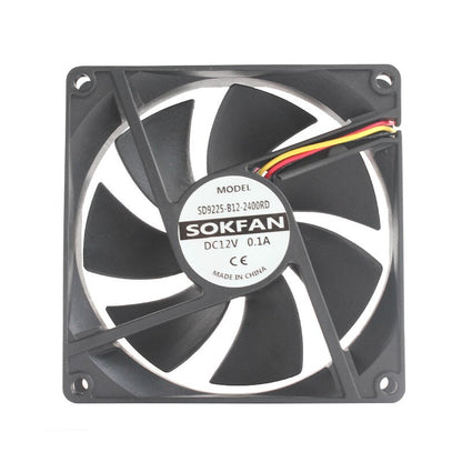 SOKFAN SD9225-B12-2400RD 9225 12V 0.1A 9cm inverter cooling fan