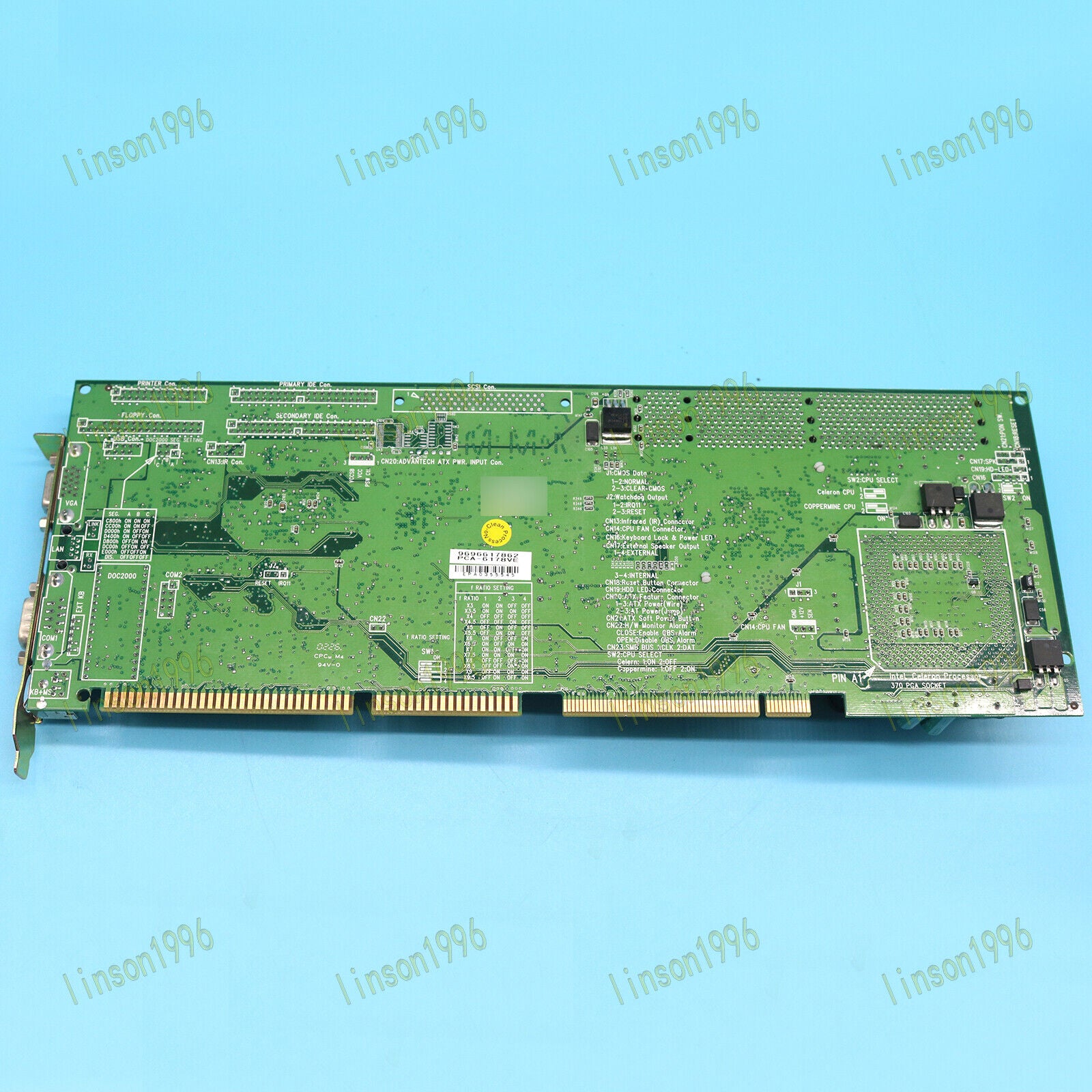 Used Advantech PCA-6178VE Rev.B1 Motherboard With Network Port Tested Good - ADVANTECH