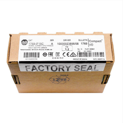 New Factory Sealed CompactLogix 16 Pt Current Module 1769IF16C - COMPACTLOGIX