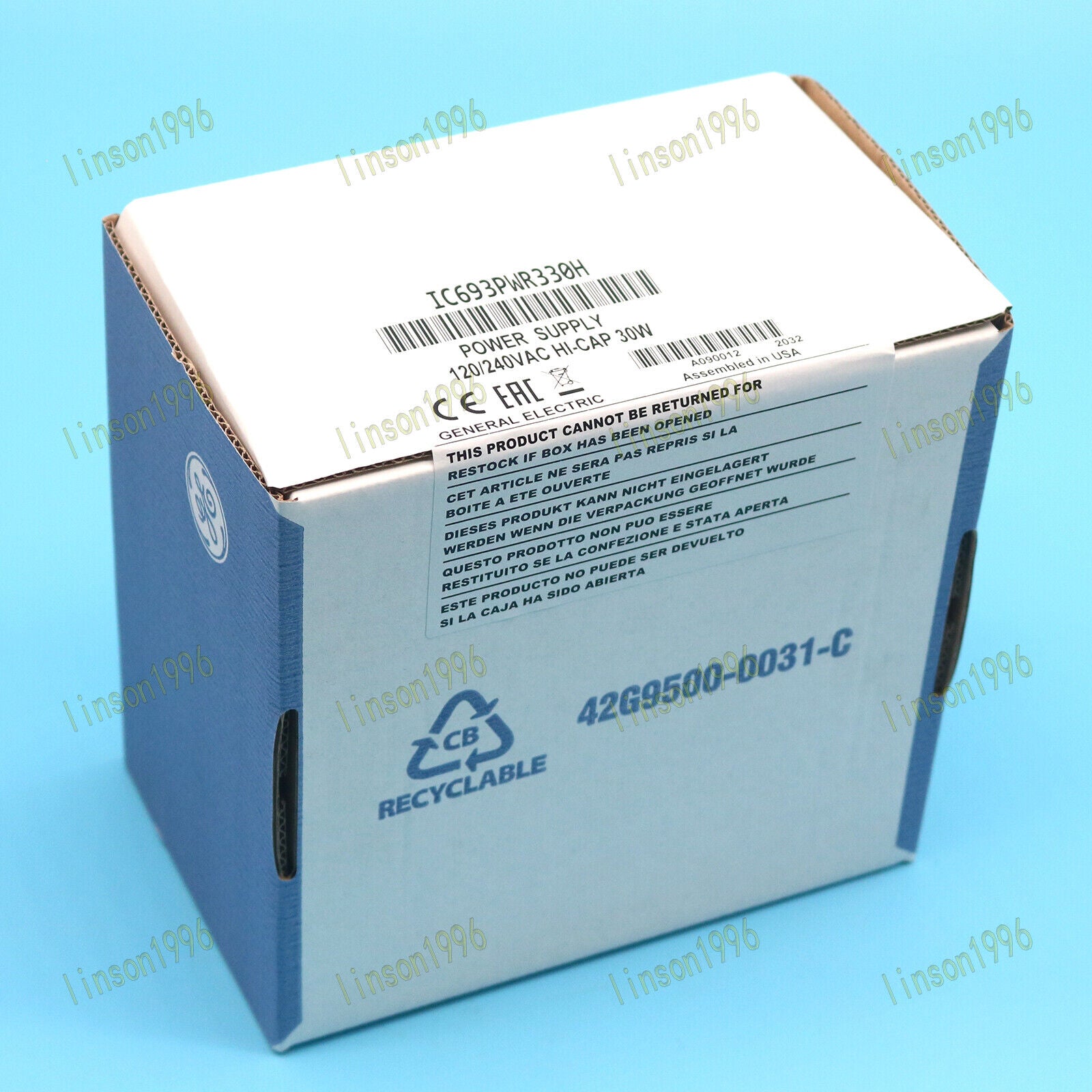 GE Fanuc GE Fanuc Power Supply IC693PWR330H 1-Year Warranty In-Box - GE FANUC