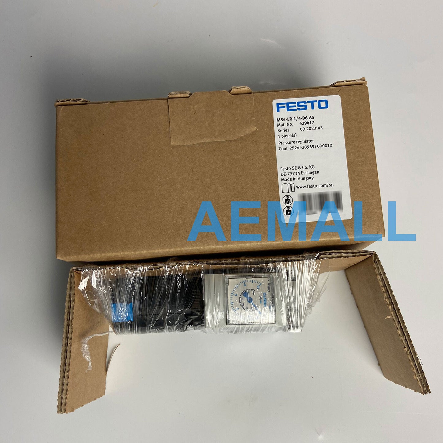 1pcs Festo MS4-LR-1/4-D6-AS 529417 Pressure Regulator