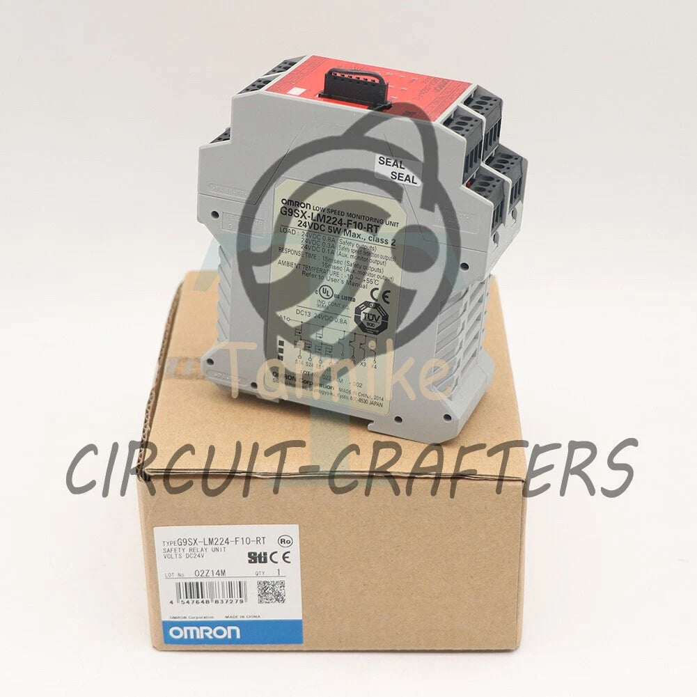 1PCS Omron G9SX-LM224-F10-RT Safety Controller