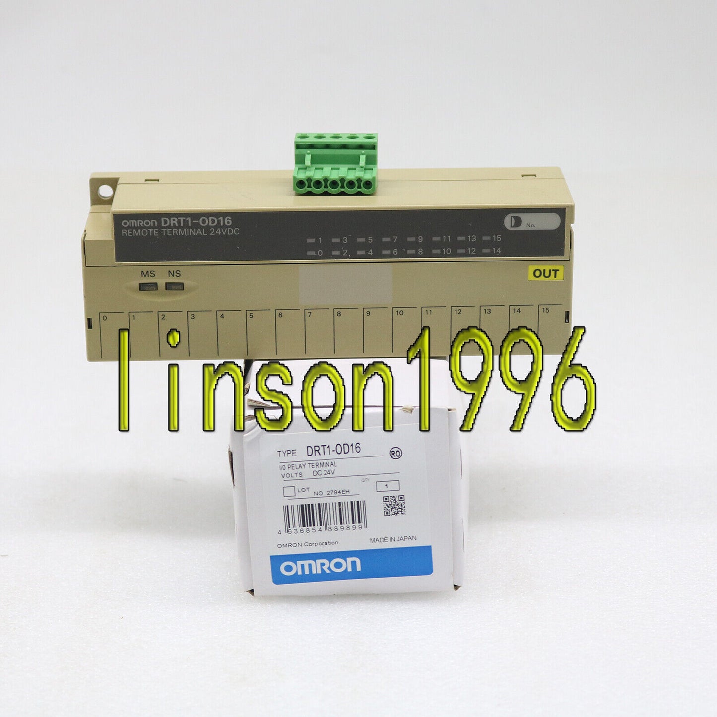 Omron DRT1-OD16 Module 1-Year Timer - OMRON