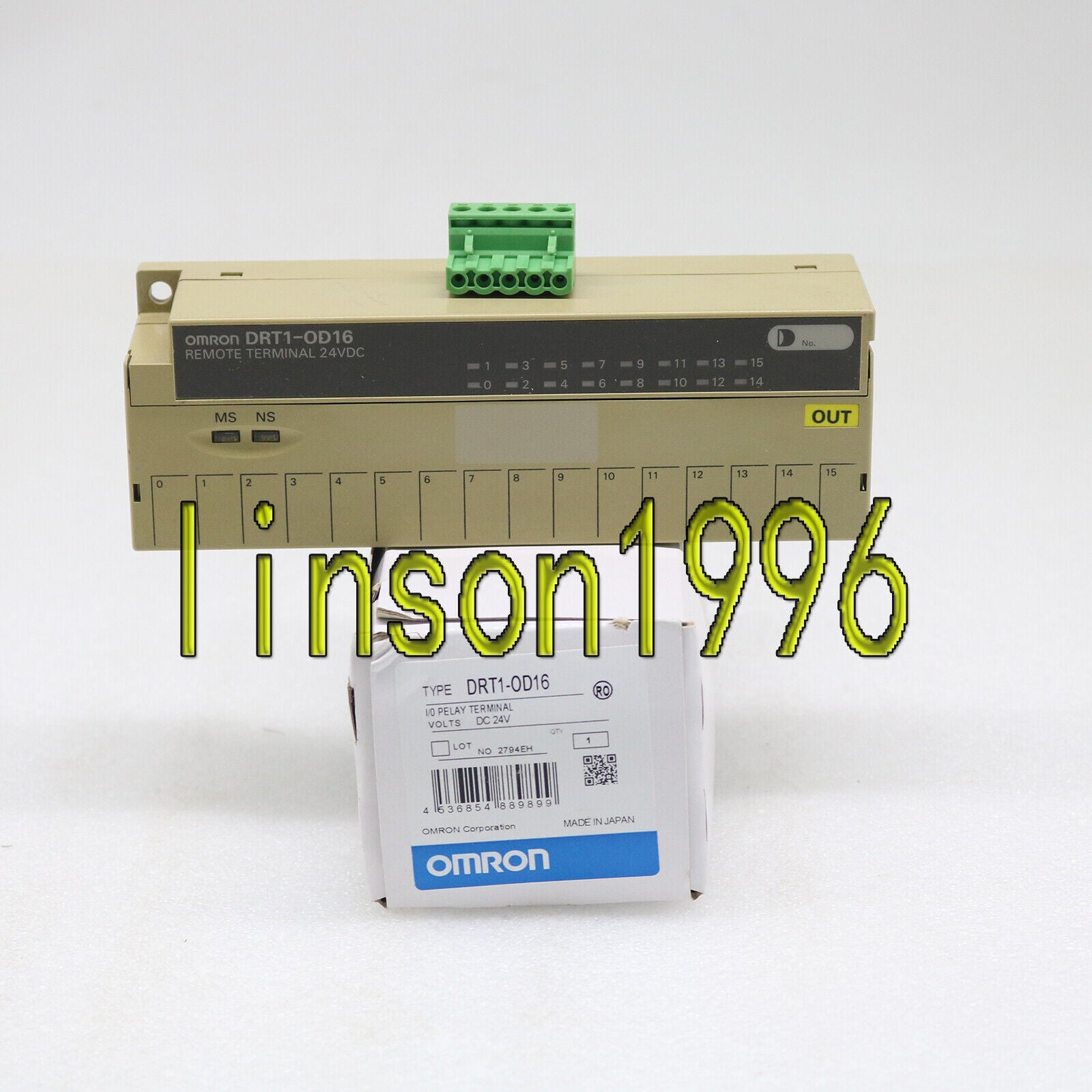 Omron DRT1-OD16 Module 1-Year Timer - OMRON