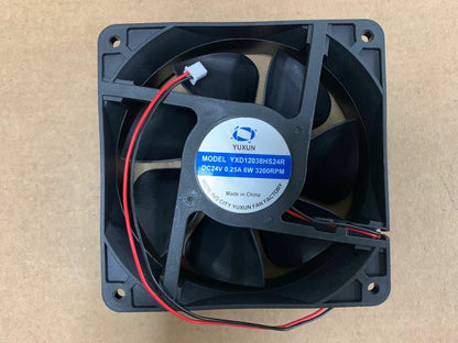 new 1PC YUXUN YXD12038HS24R 24V 0.25A 6W 12CM welding machine cooling fan