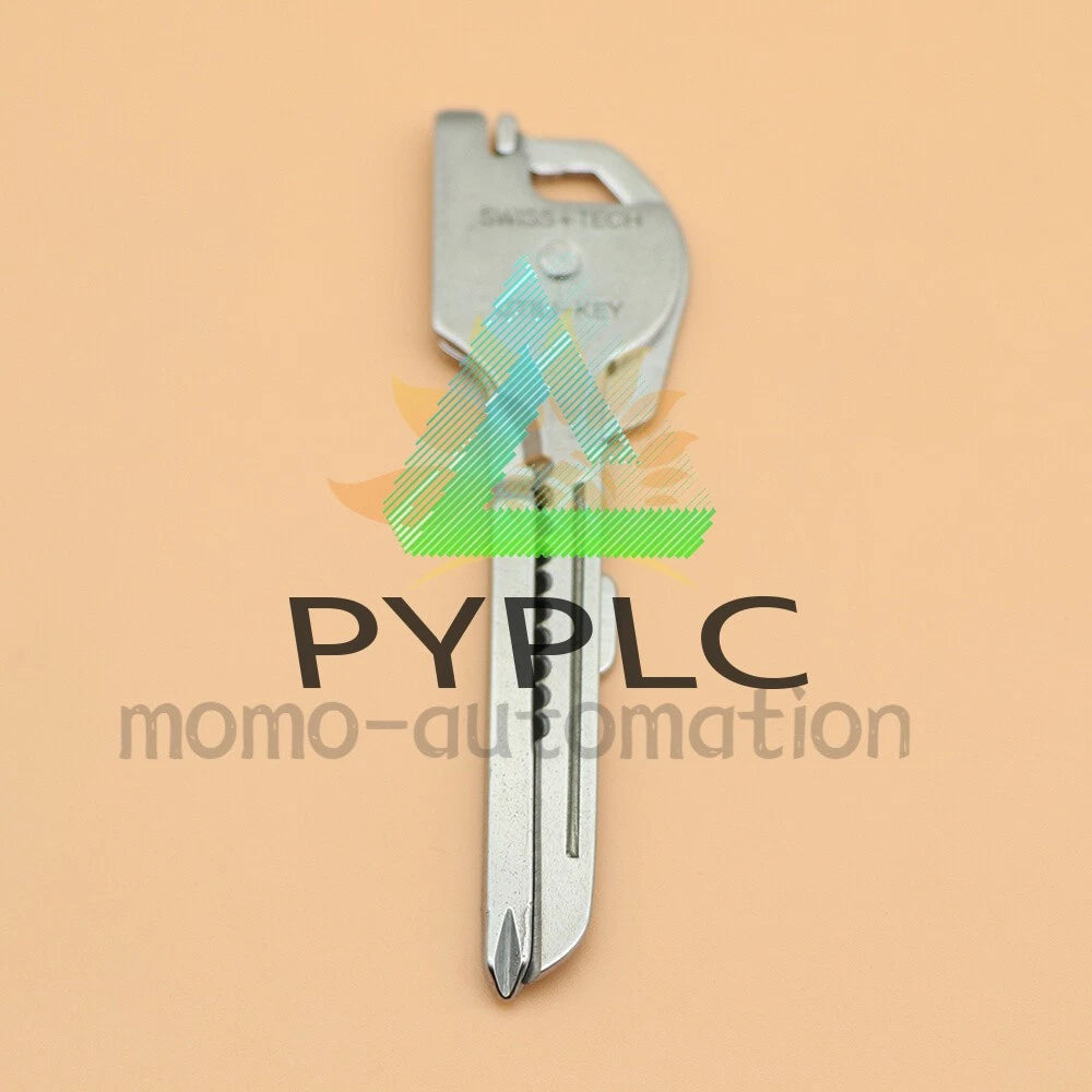 6-in-1 Utili Key Tool Keyring Keychain Gadgets Multifunction Stainless Steel