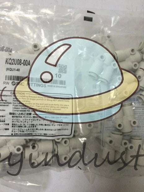 1Bag/10pcs SMC KQ2U08-00A Fittings Free delivery