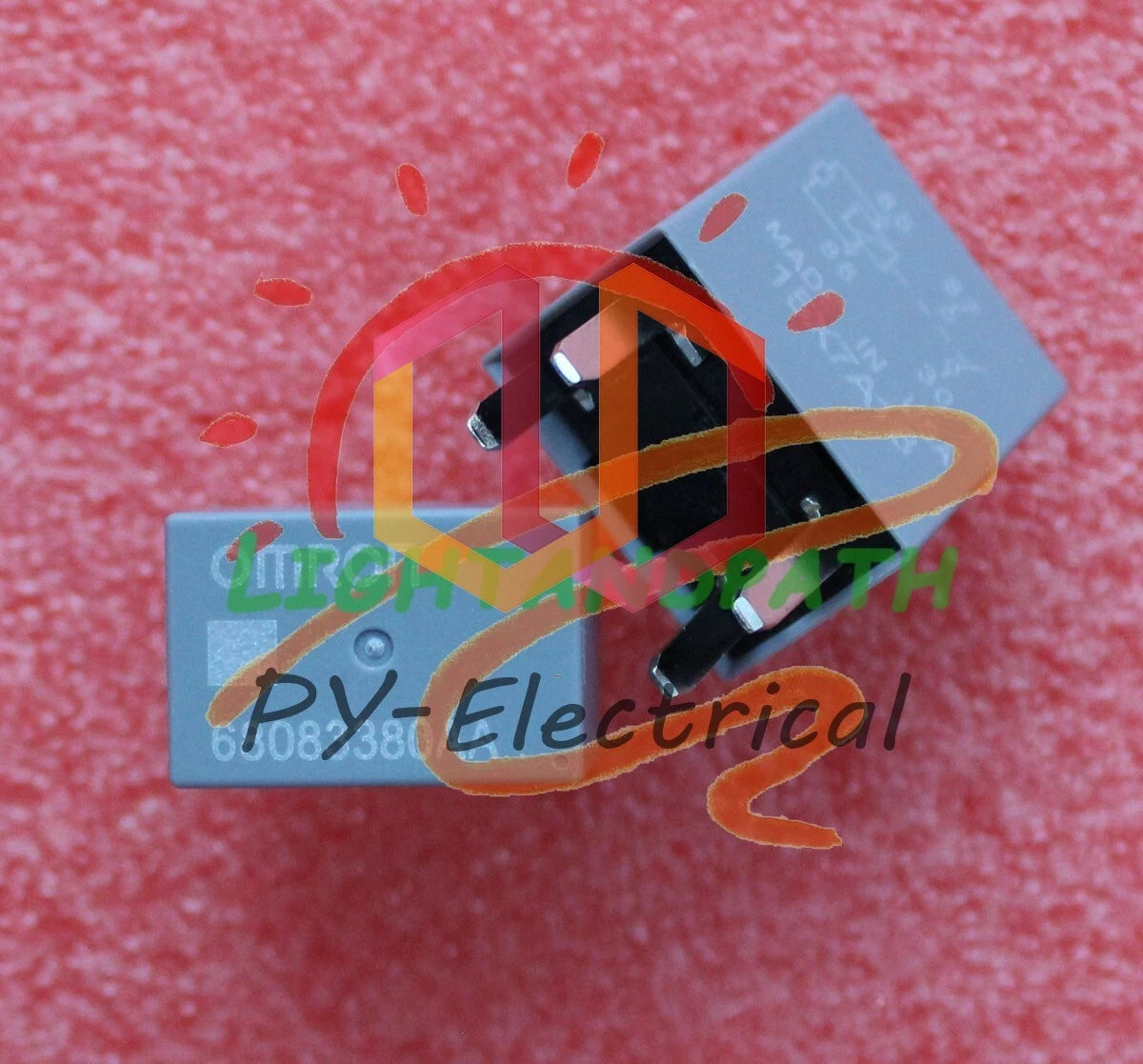 4 X For OMRON 68083380AA 05X7A13 4-Pin 12V Horn Start Fog Light Automotive Relay