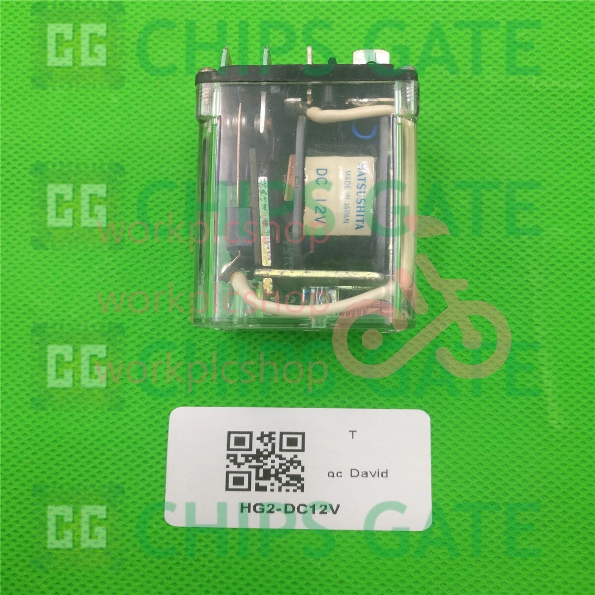 1PCS HG2-DC12V DIP HG Series 20A DPDT 12 VDC Plug-In General Purpose Cube Powe