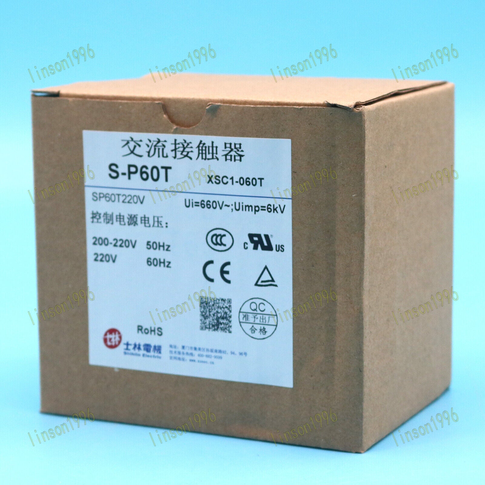 new 1pcs  For Shihlin AC contactor S-P60T 220V in box spot stocks Shihlin