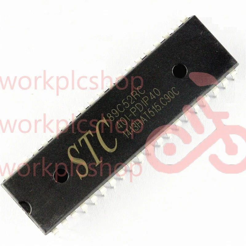 2 PCS MCU STC89C52RC-40I-PDIP40 STC 89C52RC DIP40 MCU and STC