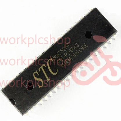 2 PCS MCU STC89C52RC-40I-PDIP40 STC 89C52RC DIP40 MCU and STC