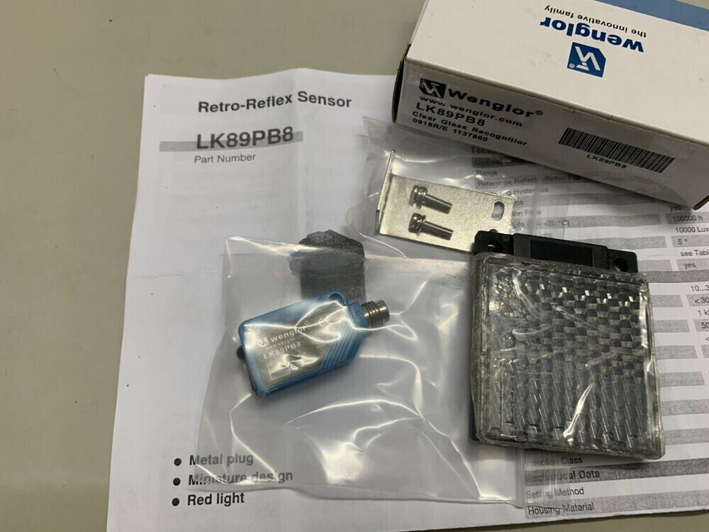 new 1pc WENGLOR LK89PB8 photoelectric switch sensor - WENGLOR