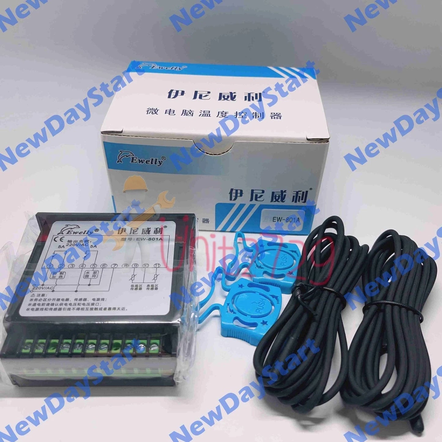 1PCS EW-801AH 220V Digital Solar water heater temperature controller #un