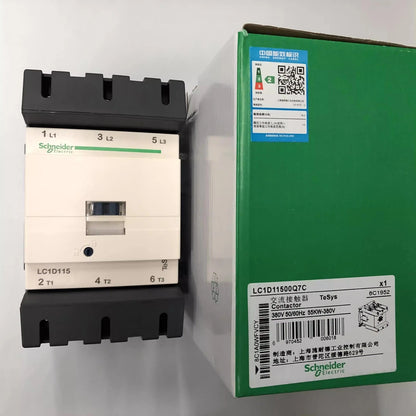 1PCS for LC1D11500Q7C AC380V 50/60Hz 3-Pole AC Contactor
