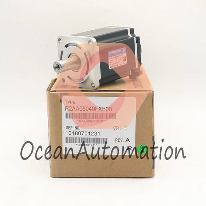 1PCS For SANYO R2AA06040FXH00 400W AC220V Servo Motor
