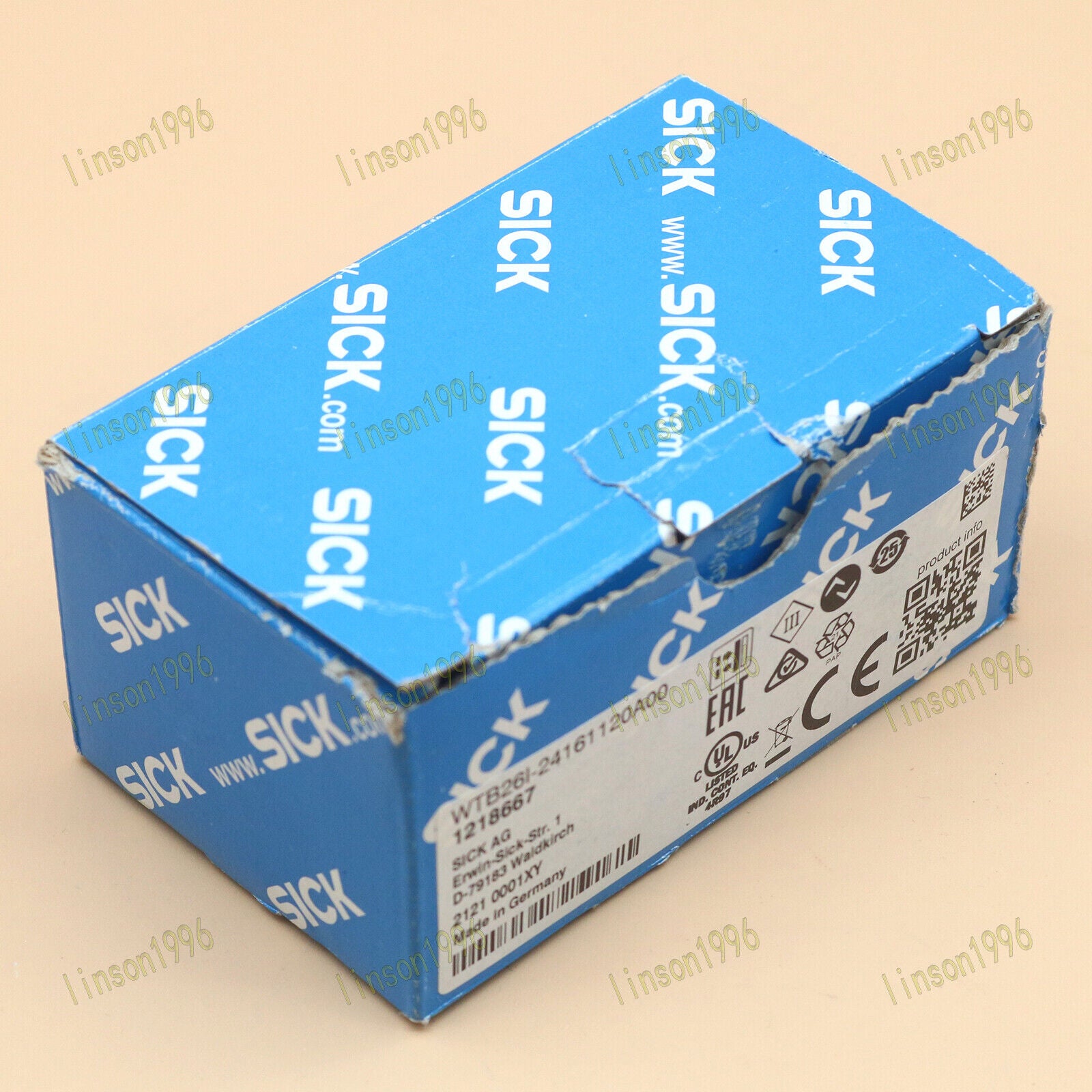 new WTB26I-24161120A00 SICK Photoelectric Switch 1218667 One year - SICK