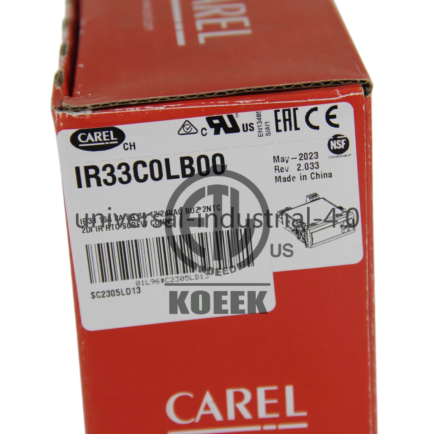 Carel IR33C0LB00 Temperature Controller #ko