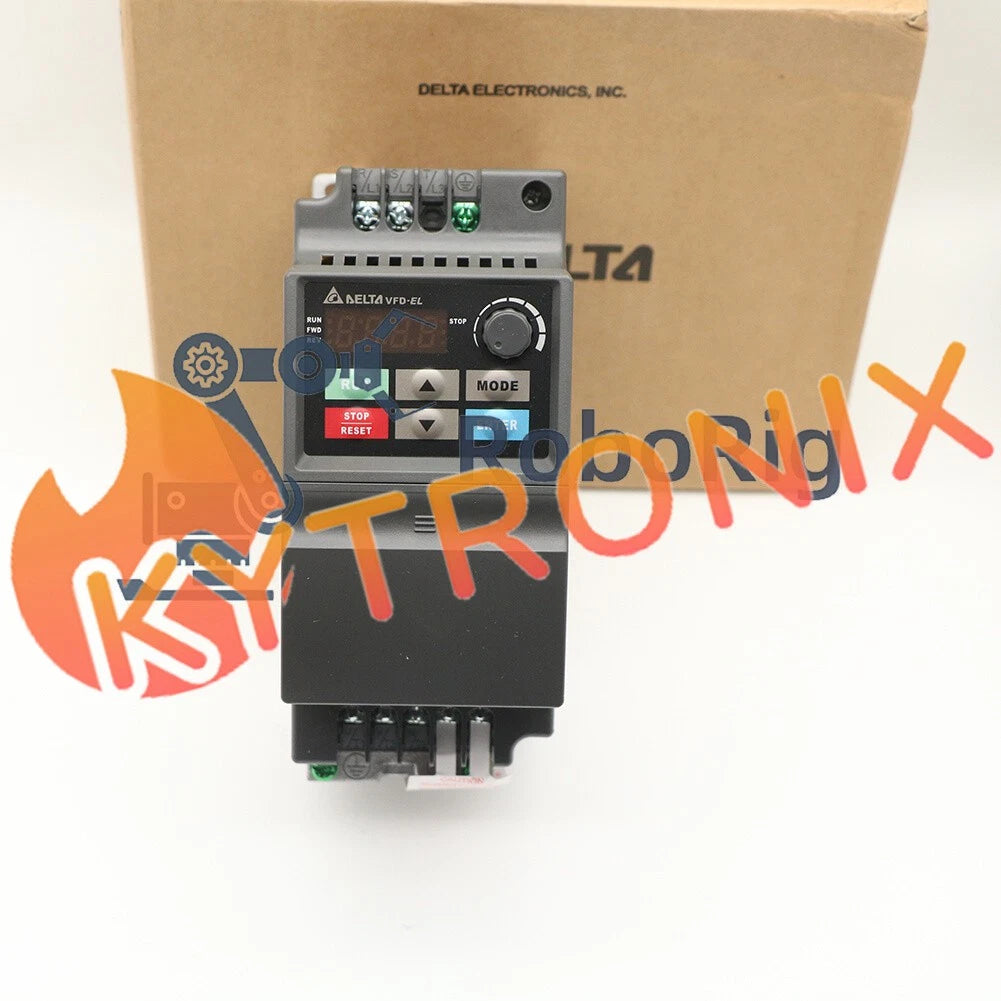 1PCS DELTA Inverter Frequency converter 400W 220V VFD004EL21A