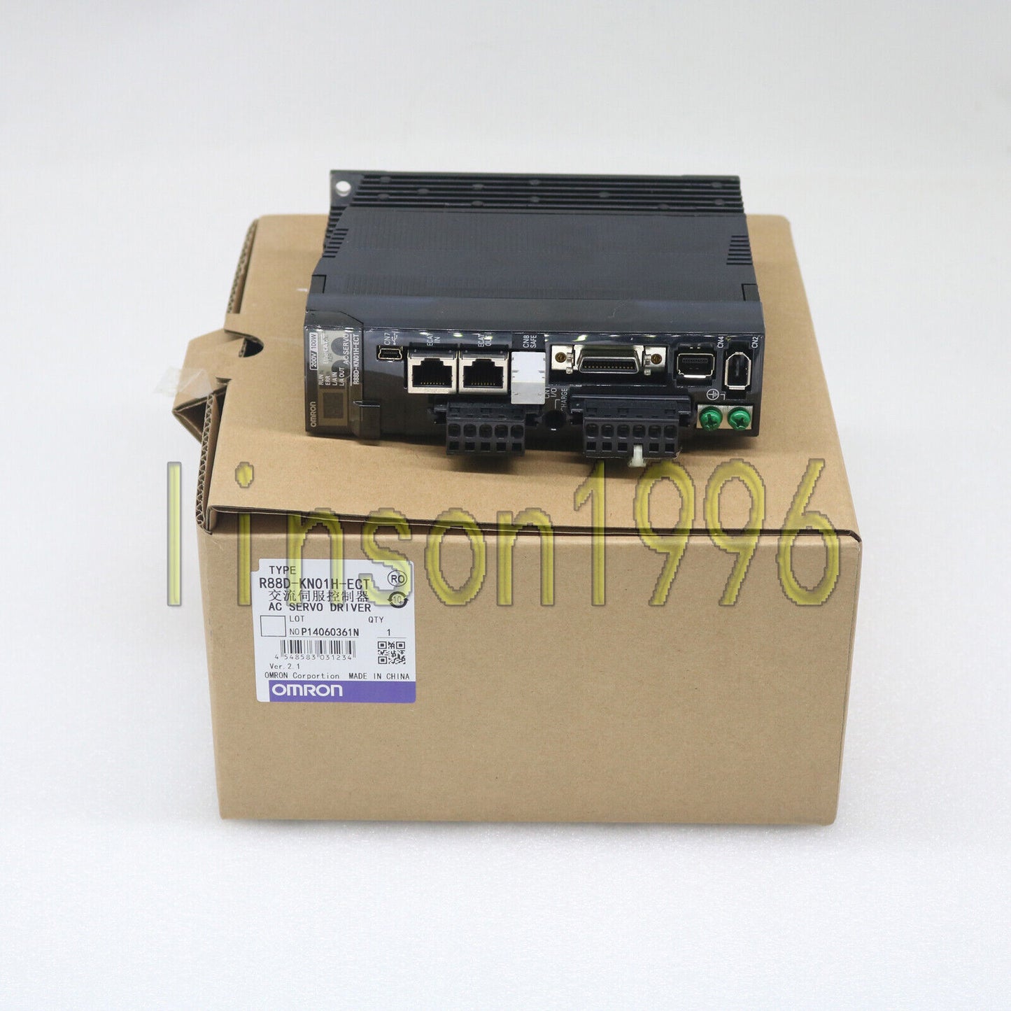 Omron R88D-KN01H-ECT AC SERVO DRIVER - OMRON