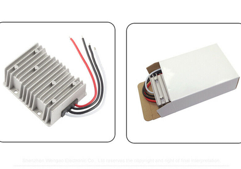 new Car battery lead-acid battery charger DC power converter 8-36V to 13.8V 20A 276W - NONE