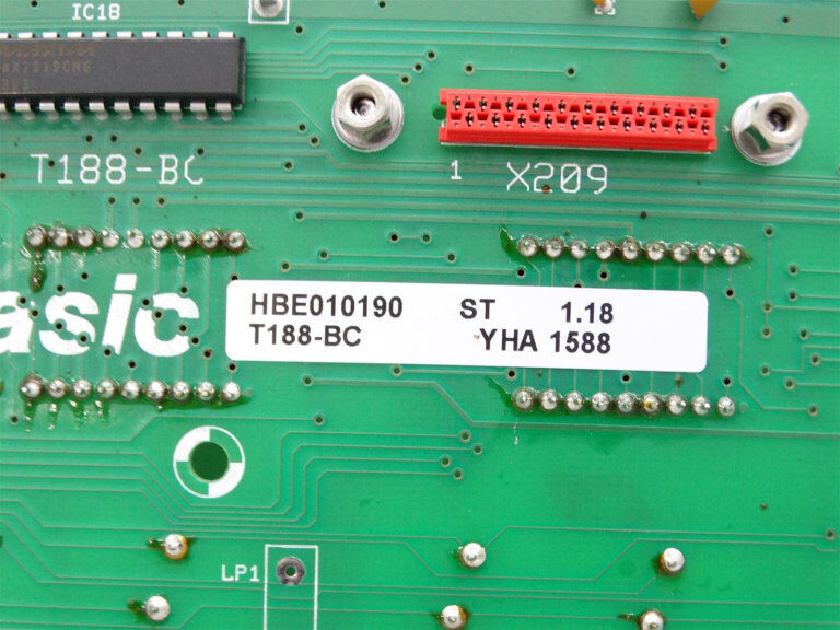 HEUFT HBE010190ST CIRCUIT BOARD - HEUFT