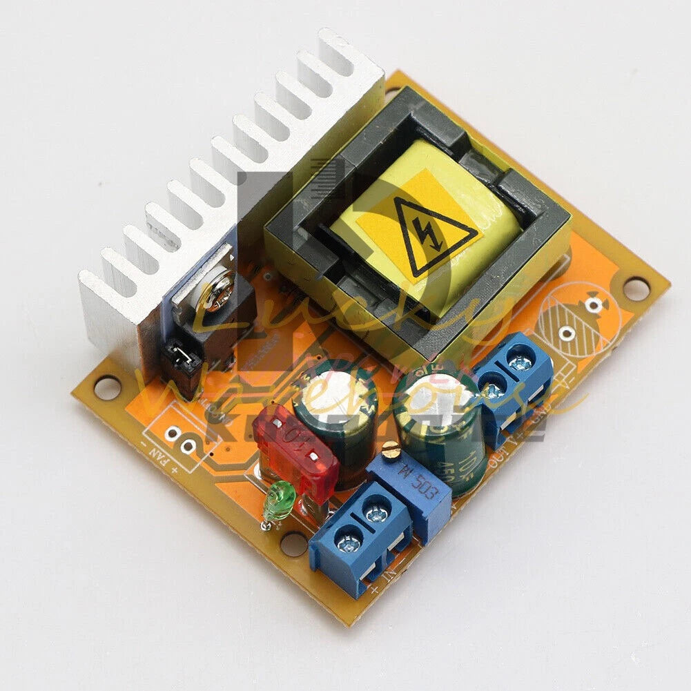DC-DC 8~32V to 45~390V High Voltage Boost Converter ZVS Step-up Booster Module