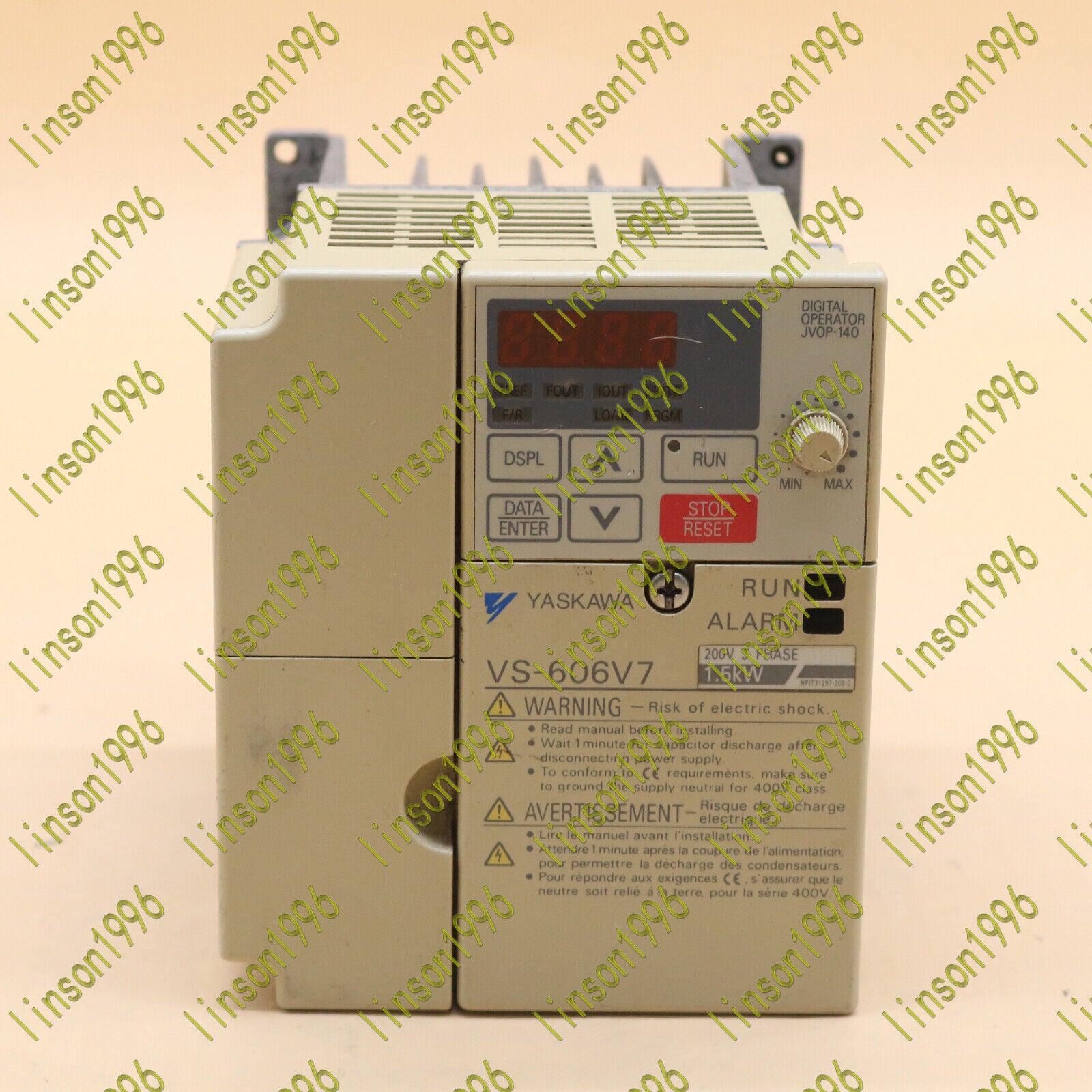 used Yaskawa CIMR-V7AA21P5 1.5KW 220V Fully Tested - YASKAWA