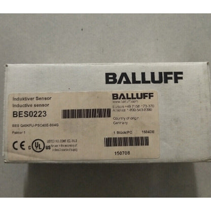 Balluff BES Q40KFU-PSC40E-S04G Proximity Sensor - BALLUFF