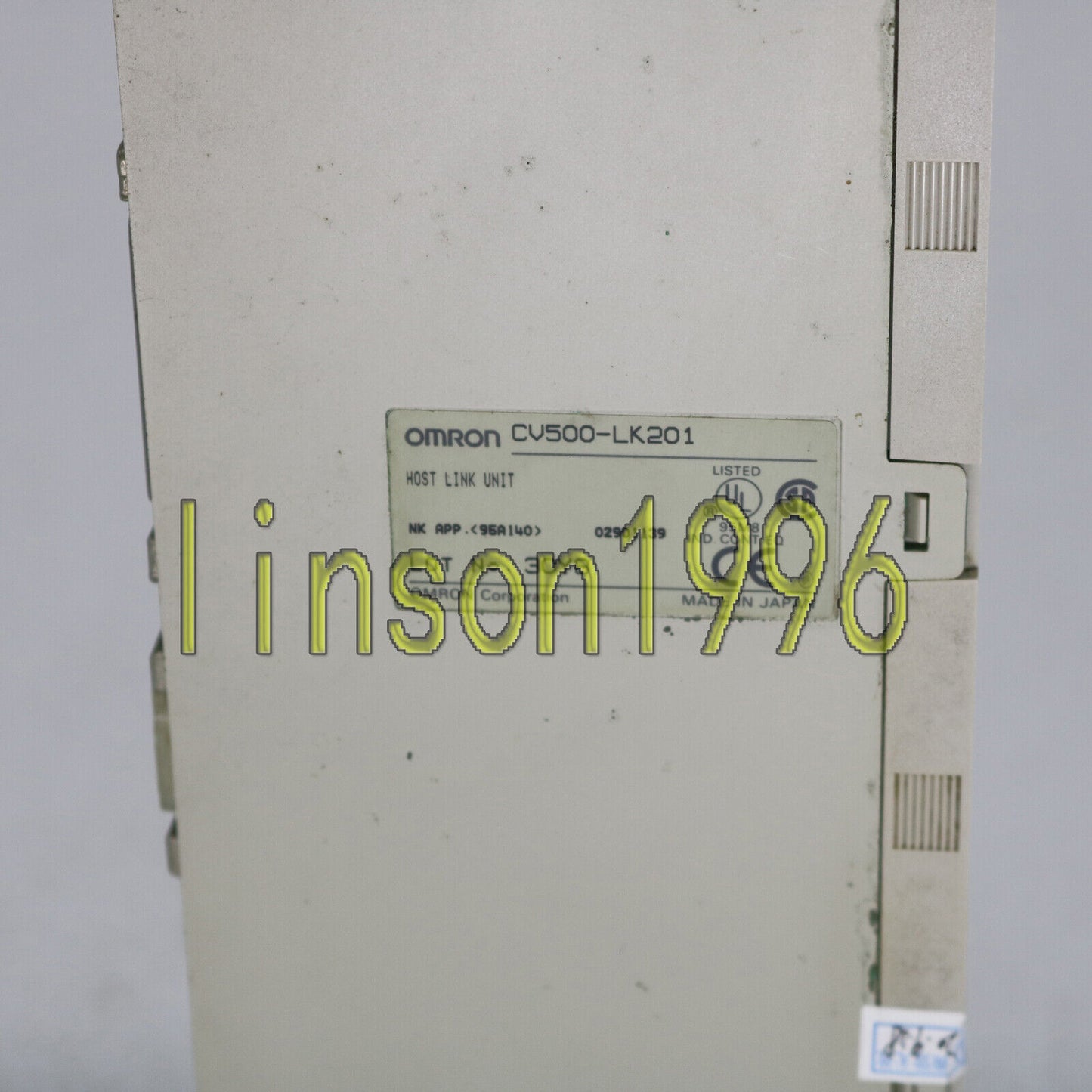 used Omron CV500-LK201 PLC module in excellent condition - OMRON