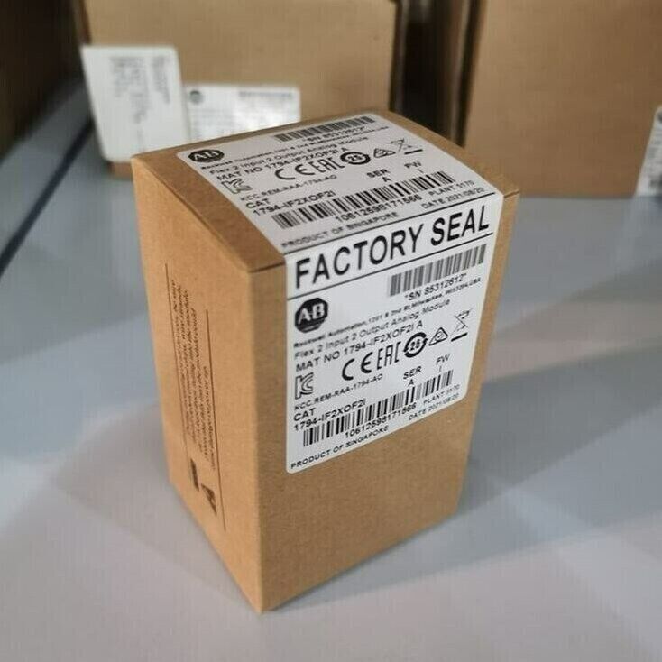 New Factory Sealed AB 1794-IF2XOF2I SER A FIex 2 lnpnt 2 Output Analog Module - FACTORY SEALED