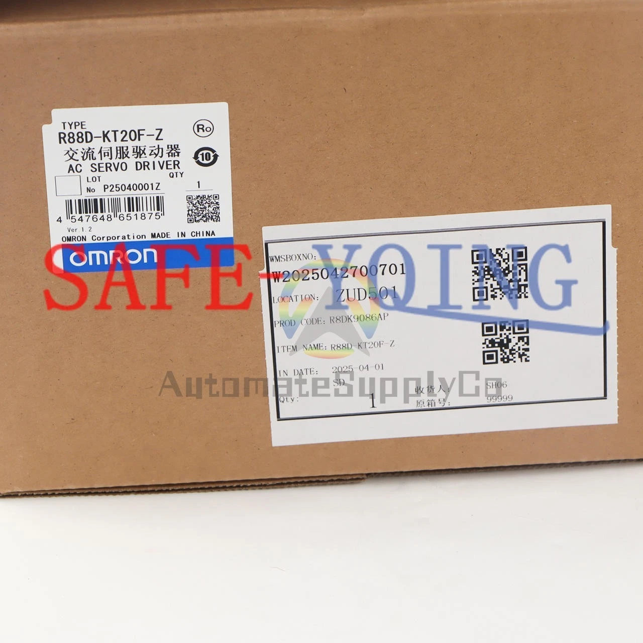 1PC Omron R88D-KT20F-Z AC Servo Driver