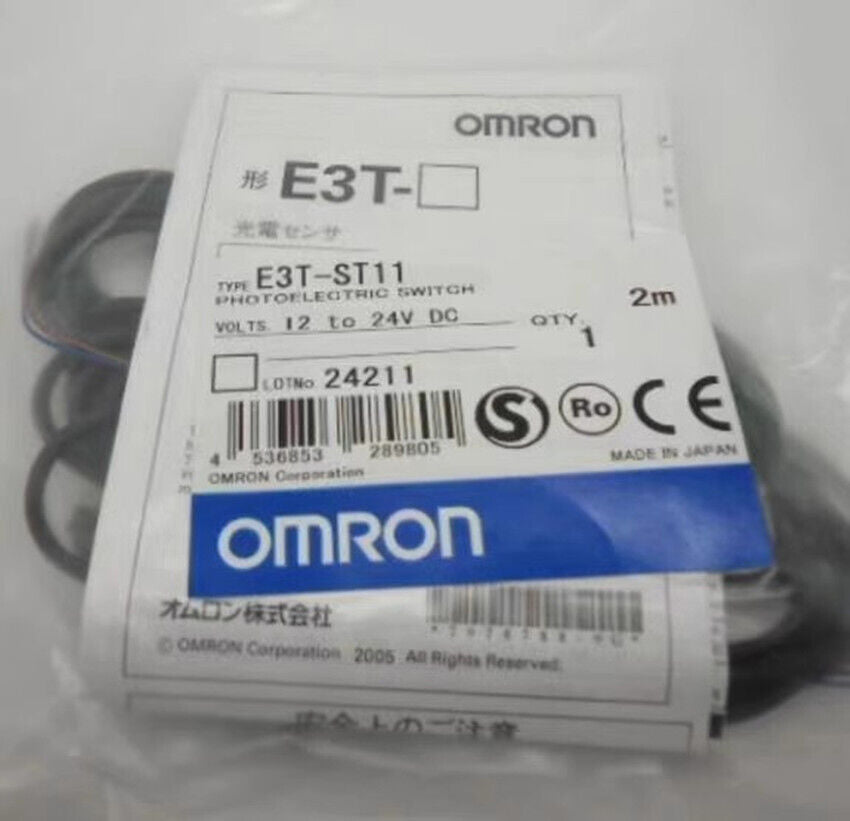 new 1pcs Omron E3T-ST11 2M Photoelectric Switch Sensor