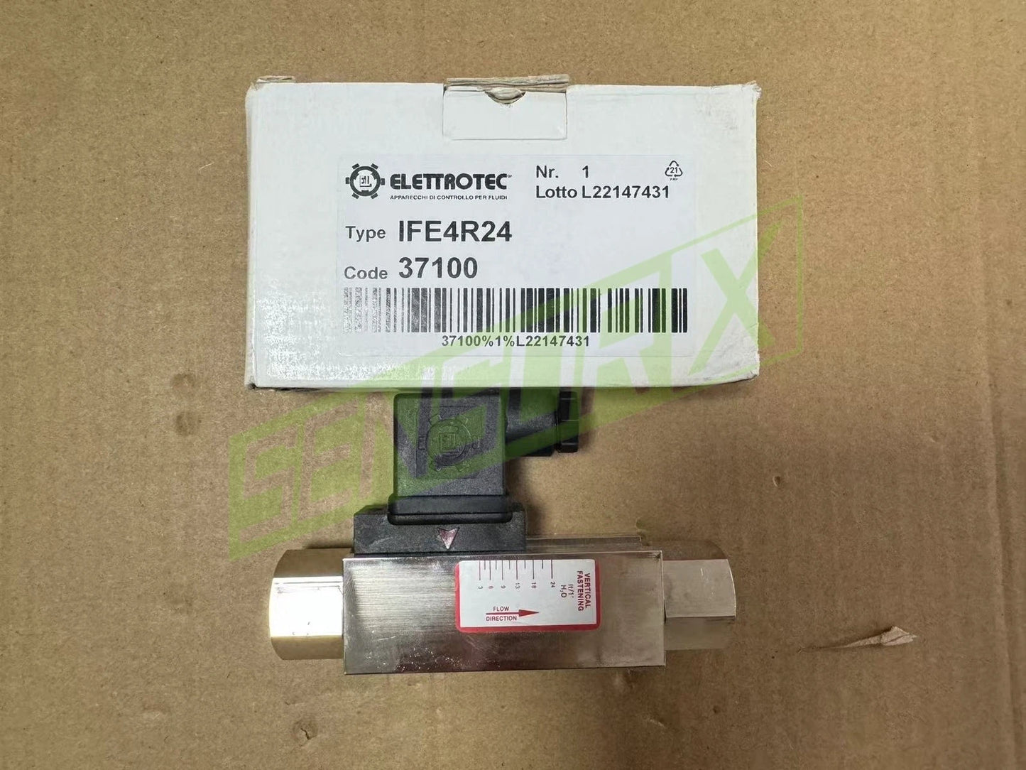 FOR ELETTROTEC Flow meter flow switch IFE4R24 37100 220V~