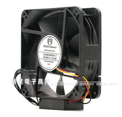 1pcs  PELKO MOTORS A1238X23BPLP1-7 12038 230V 13.8W 12CM AC cooling fan