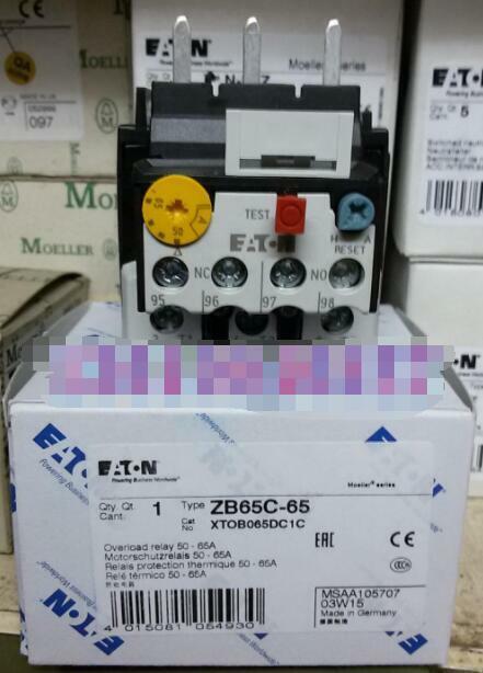 Eaton Moeller ZB65C Series ZB65C-10,16,24,40...75 Overload Relay