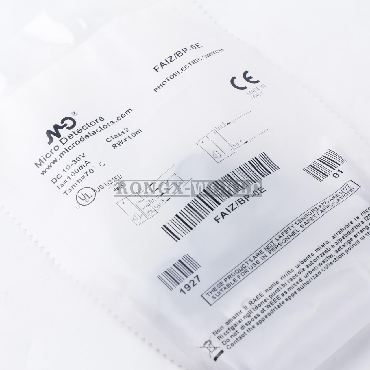 ONE Micro FAIZ-BP-0E Photoelectric Switch Sensor - ONE MICRO