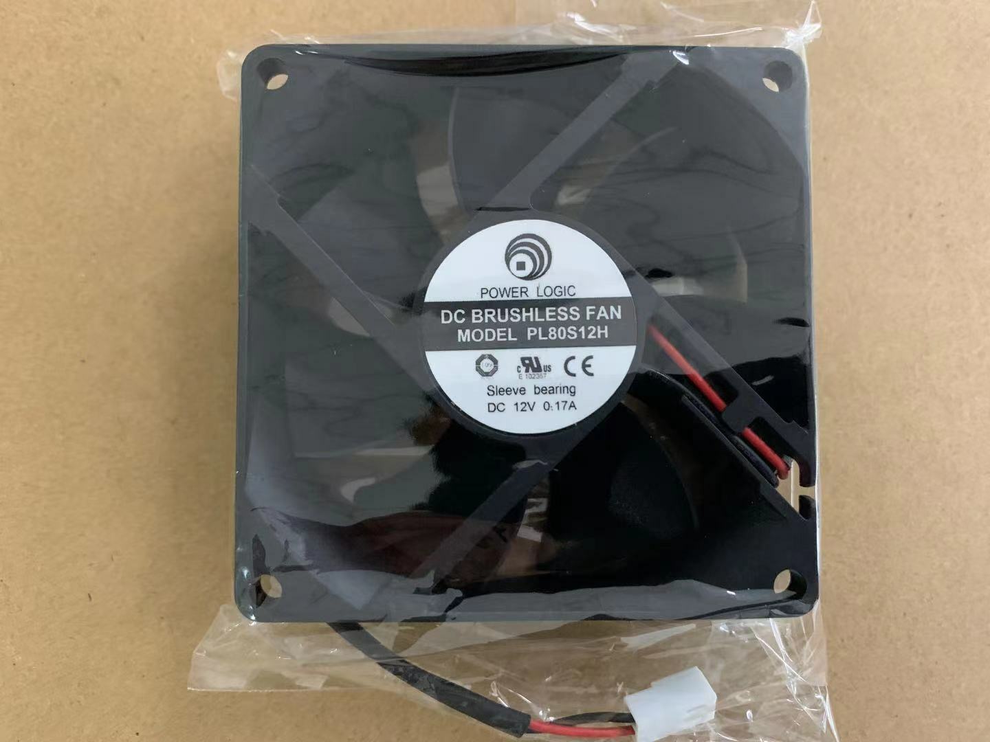 new 1pcs Power PL80S12H DC12V 0.17A 8CM 8025 cooling fan 80*80*25MM